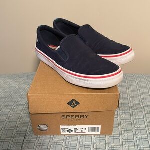 Sperry Crest blue slip on shoe size 9.5M women